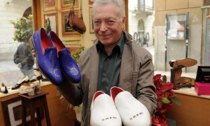 Dal novarese Adriano Stefanelli le calzature celebrative per Expo