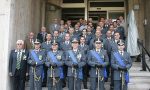 Fiamme Gialle in festa martedì mattina