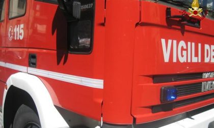 Colazza: incendio in uno stabile di piazza Milano
