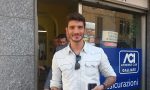 Stefano De Martino in visita a Galliate