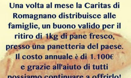 Da social a solidal, così la Caritas Romagnano si presenta via Facebook