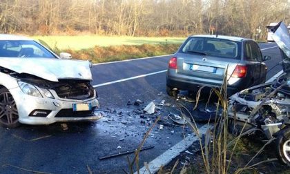 Incidente tra tre auto a Galliate