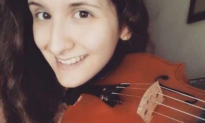 Giovane violinista novarese a Roma al Giubileo dei ragazzi