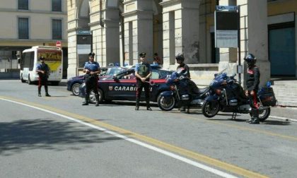 120 persone identificate e cinque denunciate dai Carabinieri di Novara