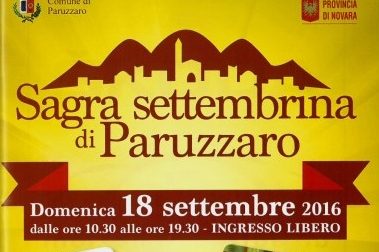 Arriva la Sagra Settembrina a Paruzzaro