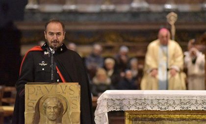 Monsignor Brambilla ha celebrato in Duomo la messa per la Virgo Fidelis, patrona dell’Arma