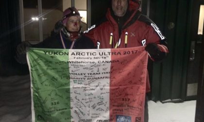 Laura Trentani ha tagliato il traguardo della Yukon Arctic