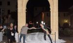 Ecco l'Arco di Palmira in piazza San Graziano