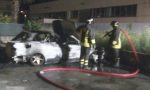 Borgo Ticino: auto parcheggiate distrutte dalle fiamme