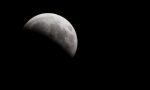 Ieri l'eclissi parziale di luna: in quanti l'hanno vista?