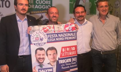 La festa nazionale della Lega Nord Piemont è a Trecate