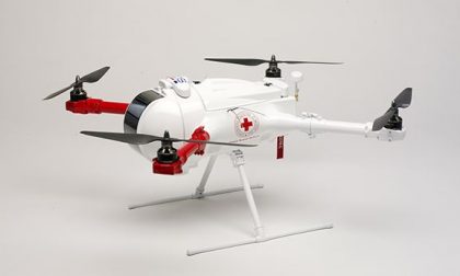 Croce Rossa nuova ambulanza e drone