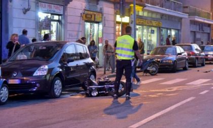 Grave incidente in corso Milano: motociclista in ospedale con un codice rosso