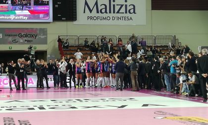 Supercoppa Galaxy Igor Volley festeggia suo il primo titolo stagionale