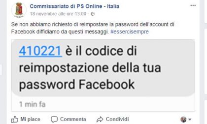 Falso sms per cambiare password: la truffa su Facebook