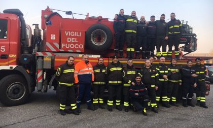 Scambio culturale vigili del fuoco francesi a Novara