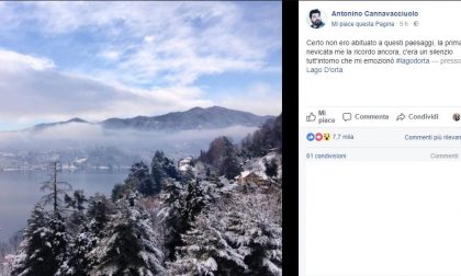 Antonino Cannavacciuolo dedica d'amore per il suo lago