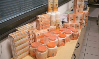 Cosmetici illegali sequestrati all’aeroporto di Caselle