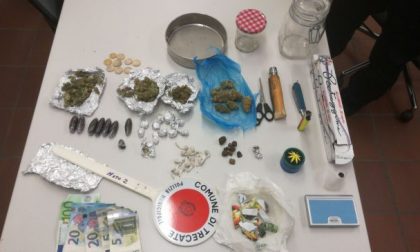 Traffico droga: preso con tre chili di marijuana
