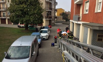 Pompieri salvano persona a Pernate
