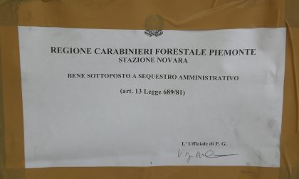 Sigilli autofficina abusiva a Novara