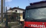 Divignano: incendio a un tetto