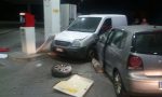 Incidente a catena a Paruzzaro all'altezza del benzinaio Vega