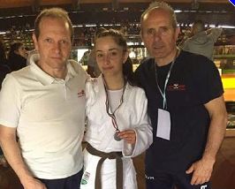Conquista cintura nera a 14 anni: judoka da record a Castelletto