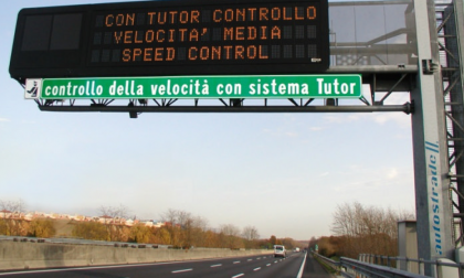 Tutor spenti su tutte le autostrade italiane