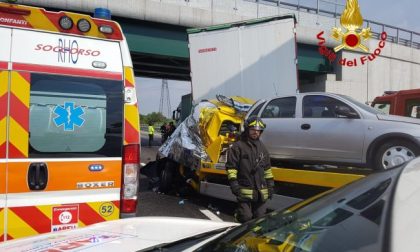Incidente mortale sulla A4 tra Rho e la barriera di Milano FOTO