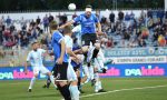 Il Novara calcio sconfitto dall’Entella in casa retrocede in serie C