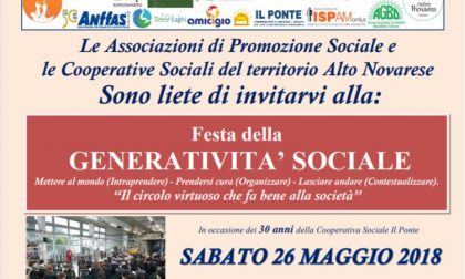 Generatività sociale: festa per i 30 anni della cooperativa Il Ponte