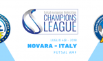 Champions League calcio a cinque scontro novarese