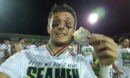 Football americano novarese campione d'Italia