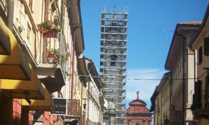 A Carpignano Sesia partiti i restauri del campanile
