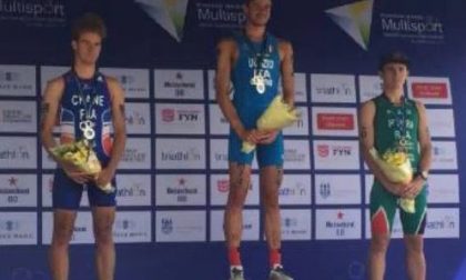 Triathlon cross country, il galliatese Ugazio campione del mondo under 23