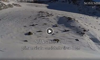 Video da brivido: un ghiacciaio ripreso per un anno