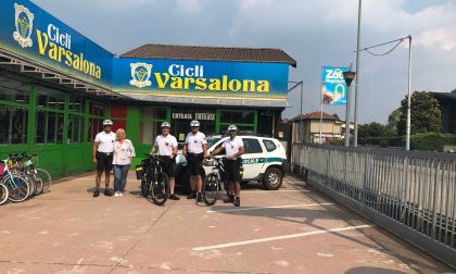 Servizio bici per la polizia locale di Castelletto Ticino