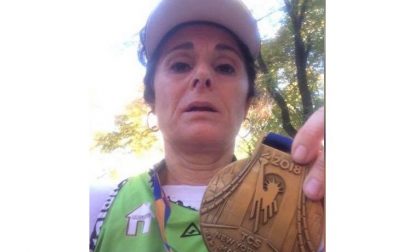 Lorella Atzeni, castellettese, ha corso la maratona di New York