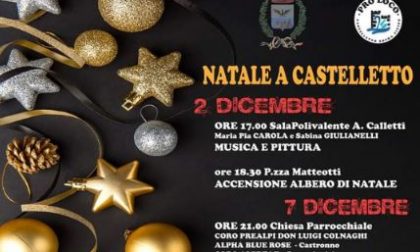 Pro loco Castelletto presenta il calendario delle iniziative natalizie