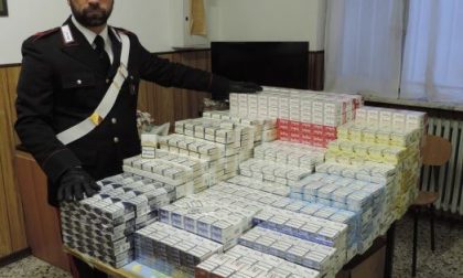 Sequestrate dai carabinieri 200 stecche di sigarette dell'Est Europa di contrabbando