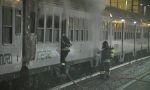 Treno in fiamme in stazione a Milano VIDEO