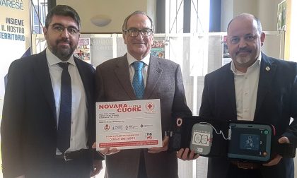 Novara e salute: dieci defibrillatori in città e 500 persone addestrate