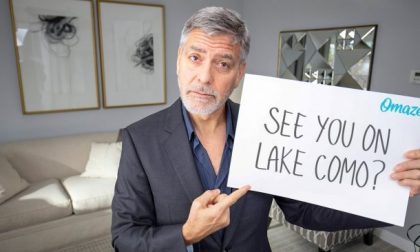 George Clooney e la moglie vi invitano a cena a sul Lago di Como per beneficenza VIDEO