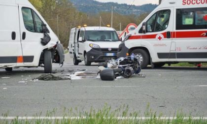 Motociclista cade a Gattico-Veruno: portato al Pronto soccorso