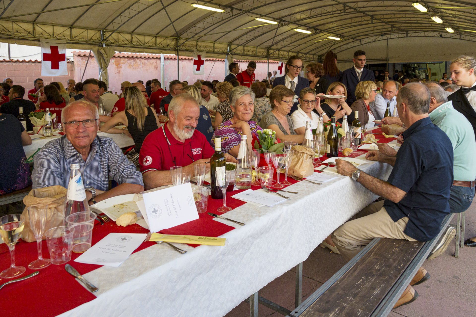 Riconoscimenti ai volontar della Croce Rossa di Galliatei