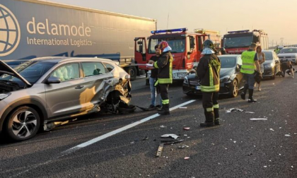 Doppio incidente sull’autostrada A4 Torino-Milano, forti rallentamenti