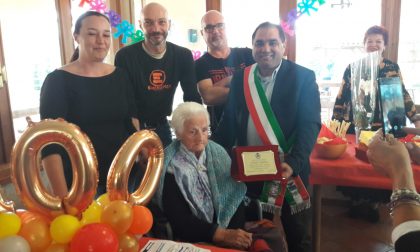 Centenaria a Castelletto: in festa per nonna Maria