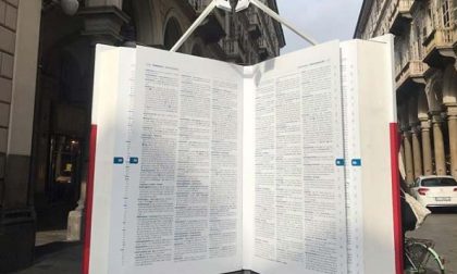 3.000 parole a rischio estinzione: maxi vocabolario di Zanichelli in centro a Torino