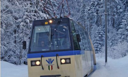 Sulla ferrovia vigezzina riaperta la linea internazionale dopo le nevicate